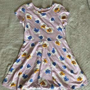 Girls Floral Skater Dress